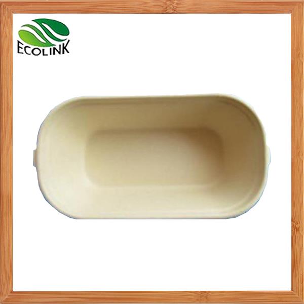 Biohajoava Kertakäyttöiset Bamboo massa Food Container