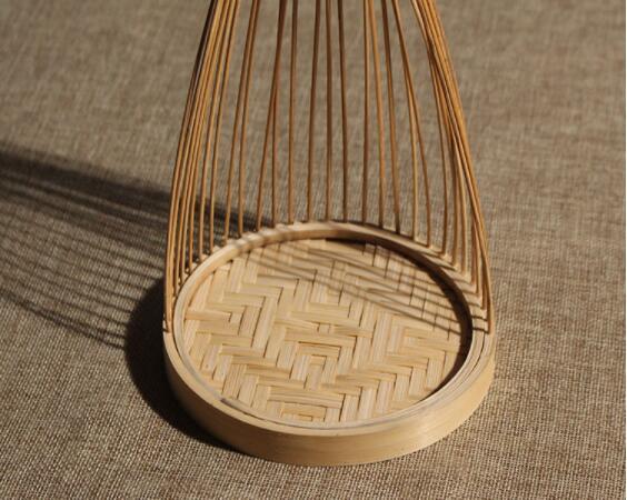 bamboo basket tray